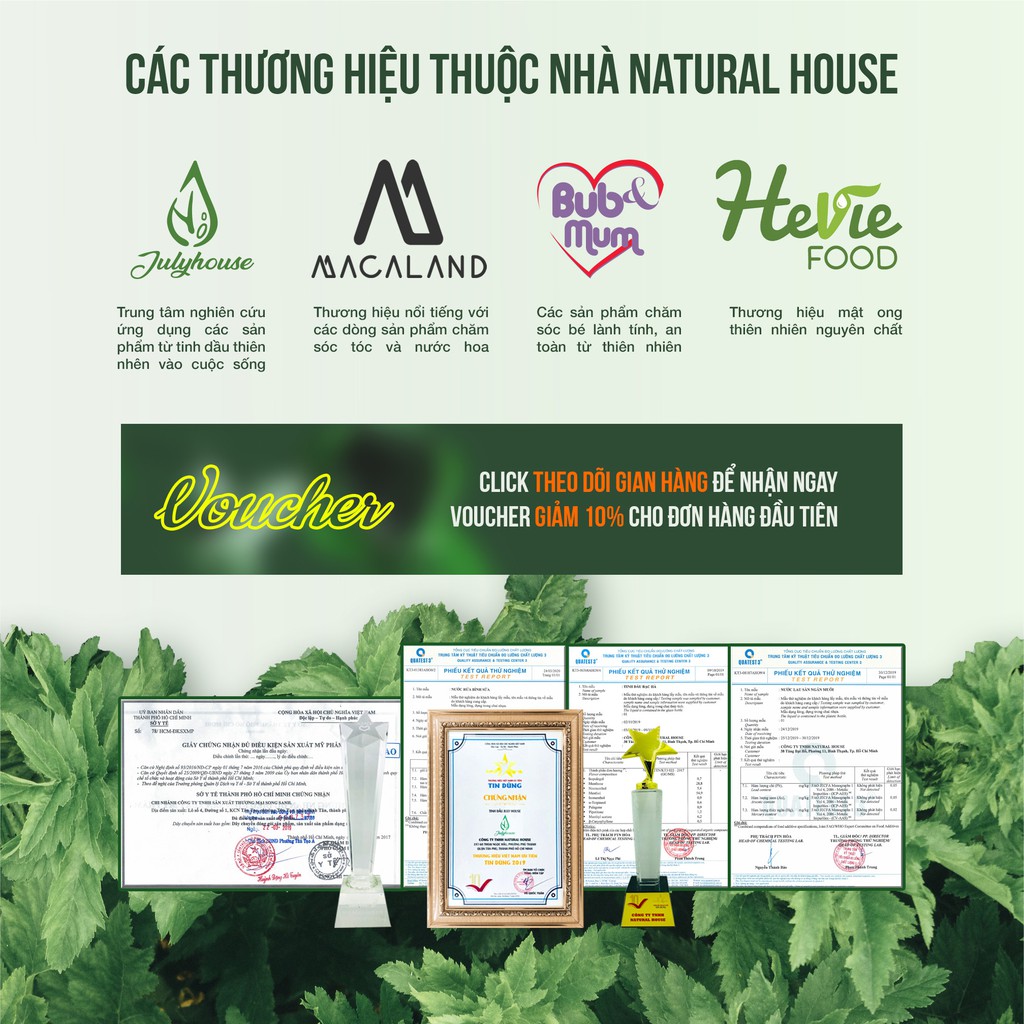 Tinh dầu sả chanh 10ml JULYHOUSE giải tỏa căng thẳng, xua đuổi côn trùng