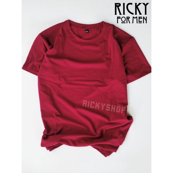[ẢNH THẬT] Áo Thun Nam Đỏ Trơn Basic Không Cổ Vải Cotton Co Dãn Chất Đẹp Dầy Thấm Hút Mồ Mát Mẻ Thoải Mái - RICKYSHOP | BigBuy360 - bigbuy360.vn