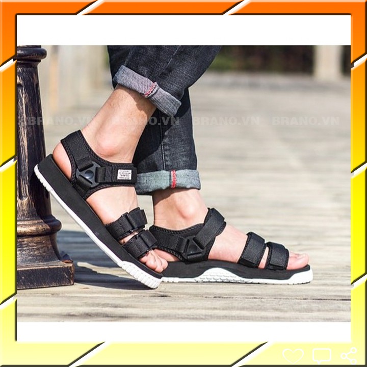 Giày Sandal Nam Vento SD9801, Quai hậu nam vento siêu bền, Sandal học sinh sinh viên