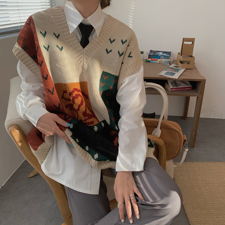 Áo tay dài dáng rộng phong cách Hàn Quốc hợp thời trang cho nữ