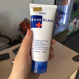 Sữa rửa mặt Mistine Acne Clear Facial Foam 85g