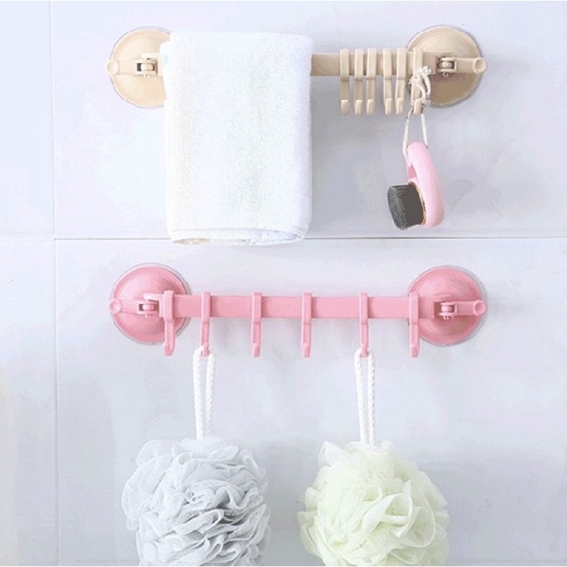 Thanh Móc Treo Hít Tường Đa Năng Siêu Tiện Ích
