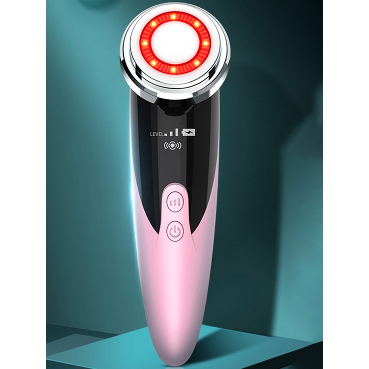 [Hàng mới về] Máy massage da mặt 5 trong 1 có đèn led chống lão hóa cho làn da đàn hồi