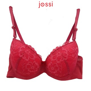 Áo lót Jossi 060KM ren - mút vừa, cúp xéo, mút lỗ