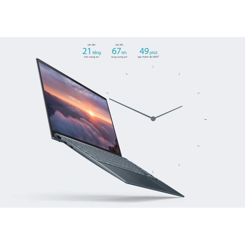 [Mã ELBAU7 giảm 7%] Laptop Asus ZenBook 14 UX425EA-KI843W (Core™ i7-1165G7)