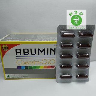 ABUMIN Coenzim-Q10 hộp 50 viên