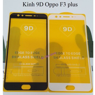 OPPO F3 PLUS - KÍNH FULL MÀN FULL KEO 9D