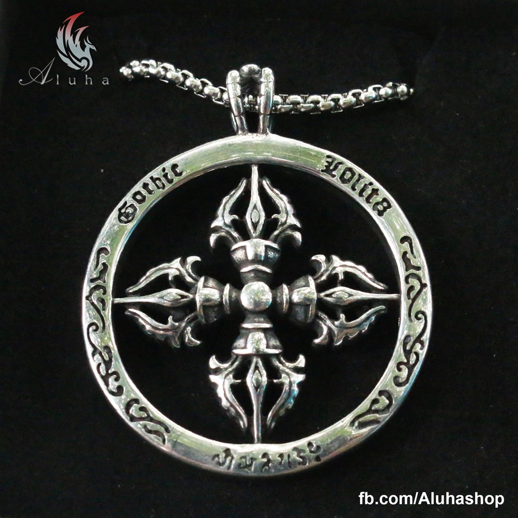 Dây chuyền Titan Họa Tiết Gothic Châu Âu - NL060 - Aluha
