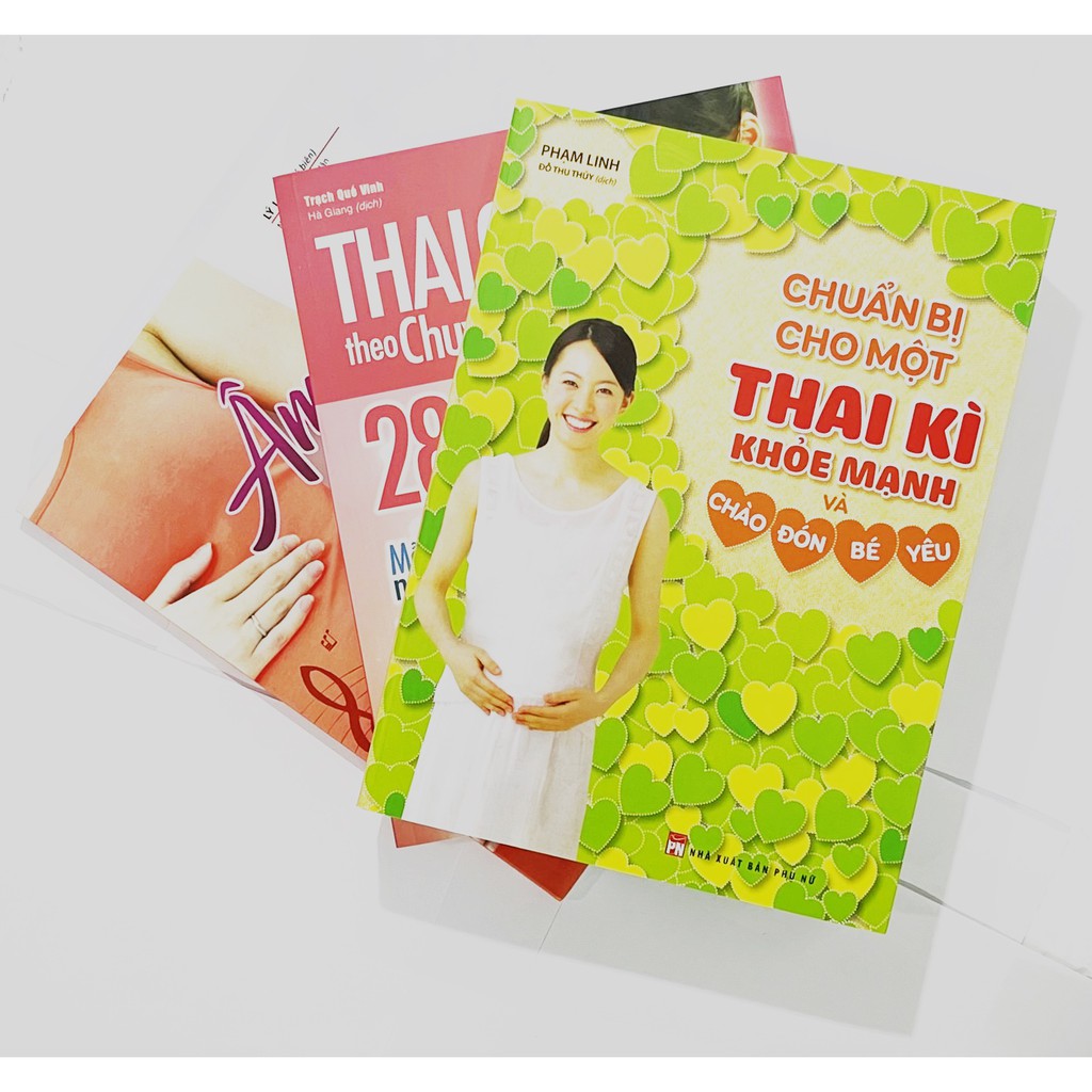 Sách ComBo: Thai Giáo Theo Chuyên Gia  + Âm Nhạc Thai Giáo + Chuẩn Bị Cho Một Thai Kì Khỏe Mạnh