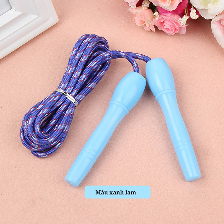 Dây nhảy tập thể lực dây bằng nhựa DN04