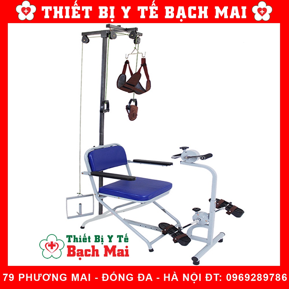 Dụng Cụ Phục Hồi Chức Năng Sau TAI BIẾN 3 TRONG 1 - Máy Tập Mạnh Tay Chân 4 Trong 1