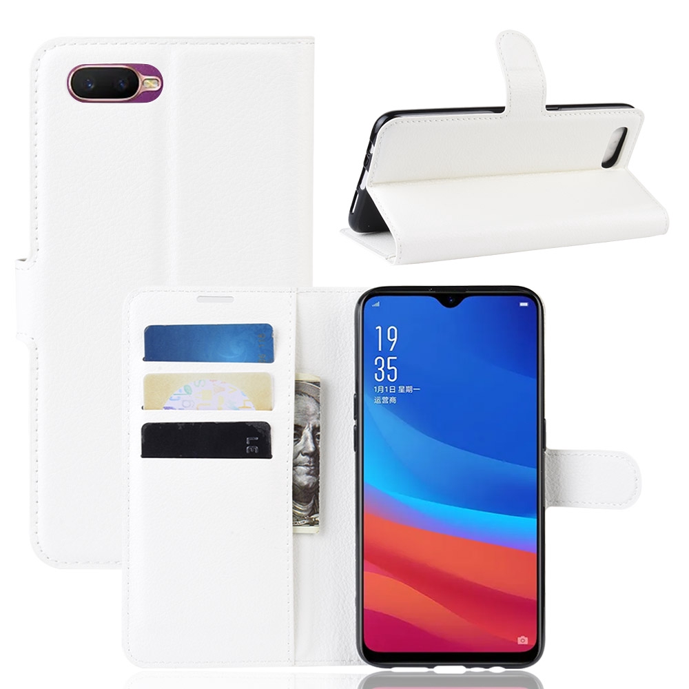 Bao da điện thoại phong cách sang trọng có ngăn đựng thẻ cho OPPO A3S / A5S / AX5S | BigBuy360 - bigbuy360.vn
