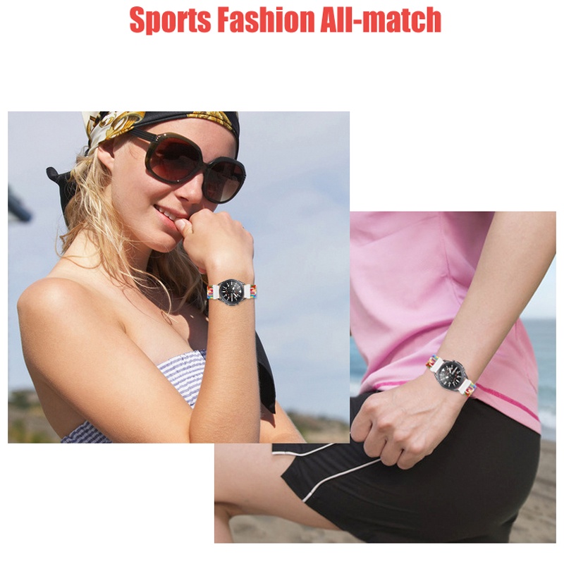 Dây Đeo Nylon Co Giãn Điều Chỉnh Được Cho Đồng Hồ BeU Active 1 / BeU Sporty 1 / befit sporty 2 Pro