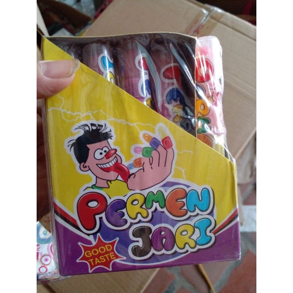 20 kẹo son Tầng ngón tay