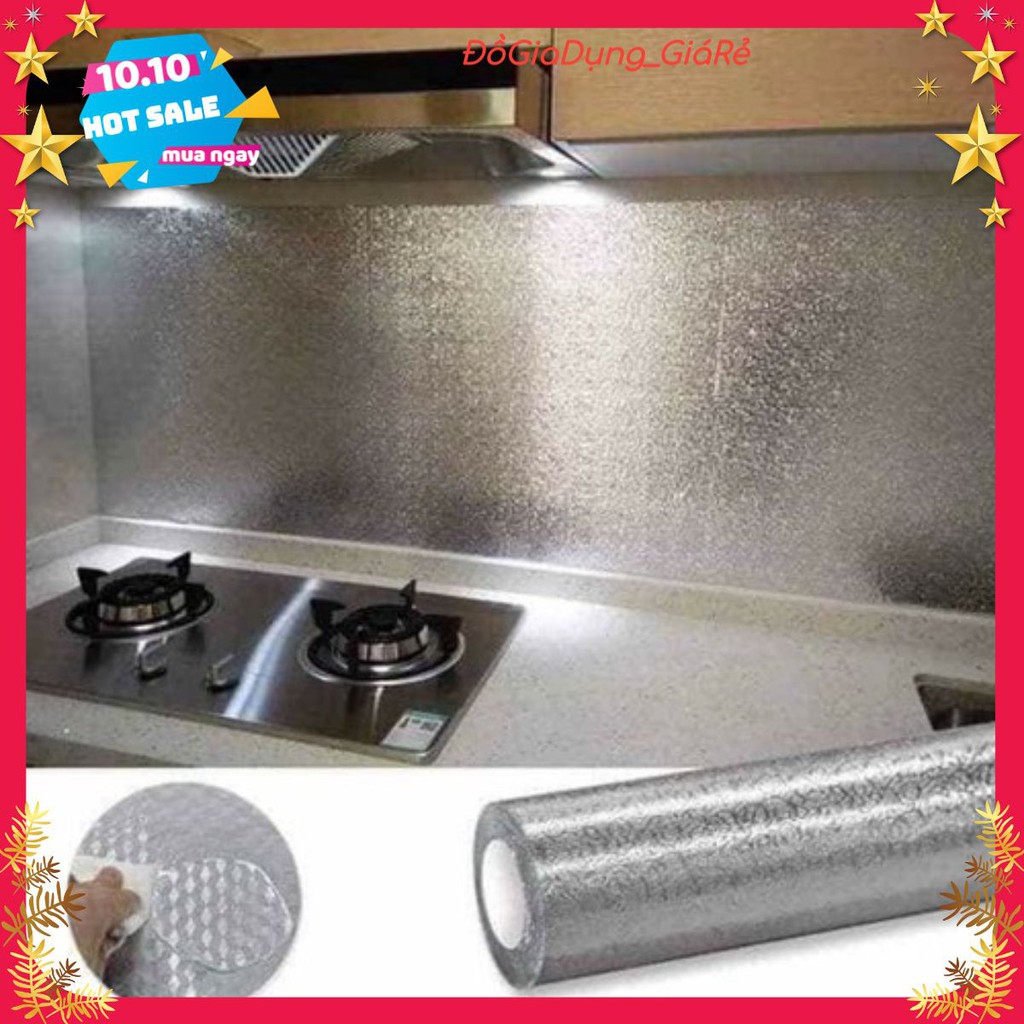 Cuộn giấy bạc dán bếp cách nhiệt chống thấm