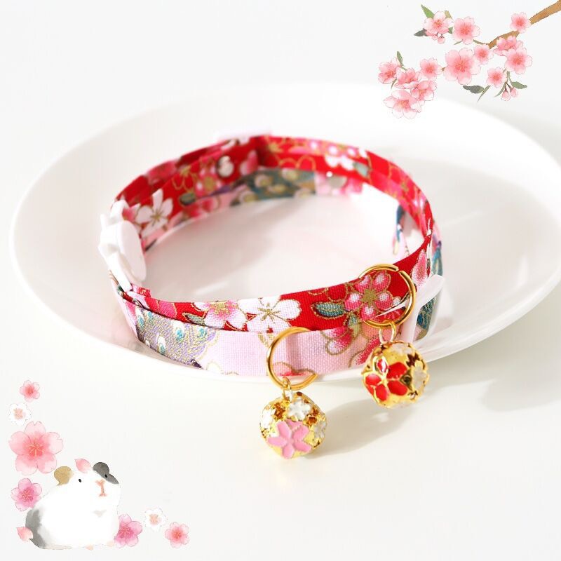 Vòng cổ chó mèo phong cách Nhật Bản xinh xỉu H&amp;N PET
