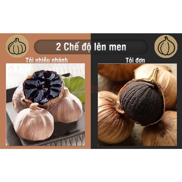 Máy Làm Tỏi Đen Chuyên Dụng Nhật Bản Nikio NK-696 - 6 lít/ Đỏ tím - 2in1 Làm Được Tỏi Cô Đơn Và Tỏi Nhánh