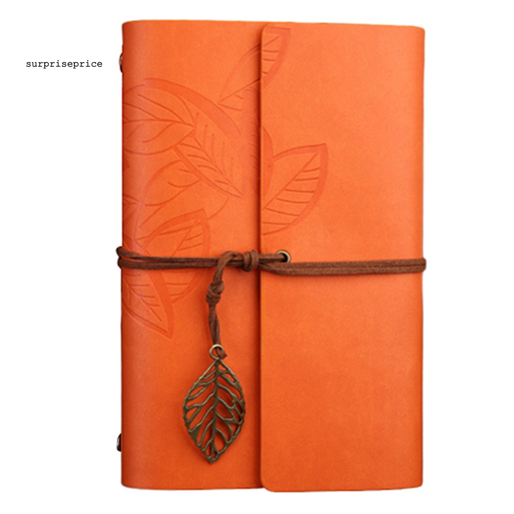 1 sổ ghi chép 80 trang đính lá xinh xắn tiện dụng