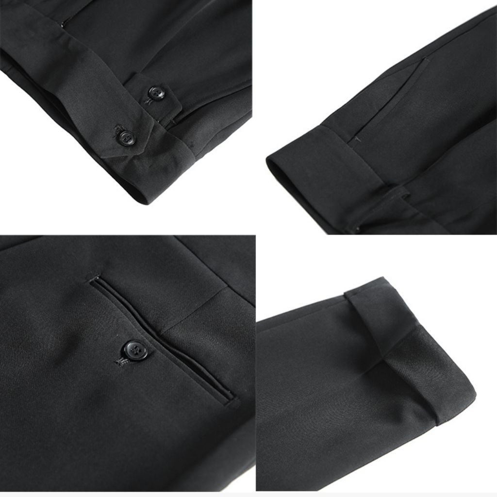 Quần Âu Nam Bagyy Cạp Cao, Quần Tây Nam Đai Lệch Mẫu Mới Phong Cách Hàn Quốc,form Slim Công Sở,chống Nhăn Xù Vnicestore