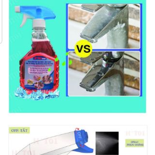 BÌNH XỊT TẨY INOX