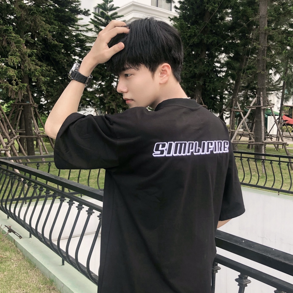 Áo thun Nam Nữ Thêu 100% Cotton SIMPLIFIRE