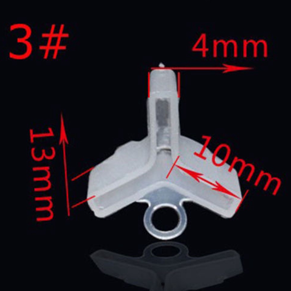 Set 50 nắp giữ lưỡi câu ba bằng nhựa chuyên dụng dành cho câu cá