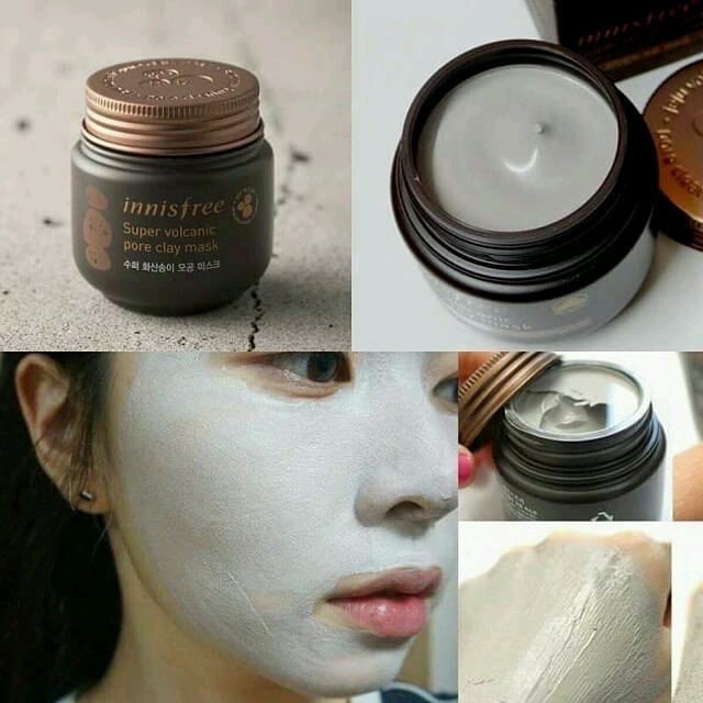 Mặt Nạ Tro Núi Lửa Cho Da Dầu Innisfree Super Volcanic Pore Clay Mask 2X 100ml