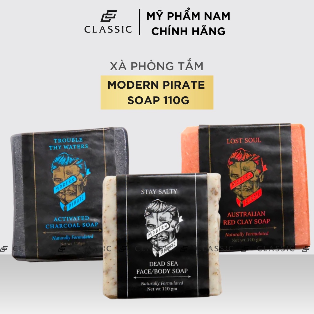Xà Phòng Tắm Modern Pirate Soap 110g