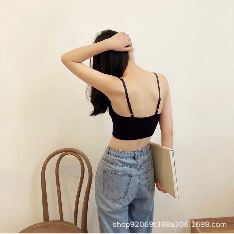 Áo bra nữ không gọng co giãn tập gym, yoga, thể thao BR15
