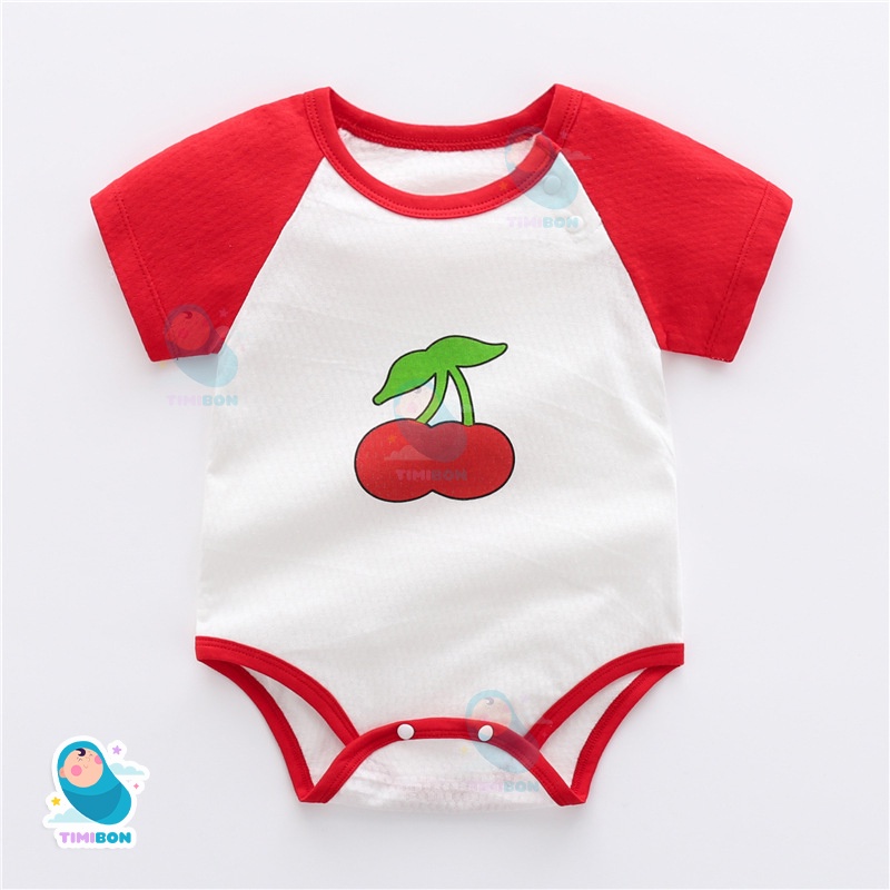 [ Sỉ = Lẻ ] Bodysuit Cho Bé Trai Bé Gái Mẫu Body Chip Hè Sơ Sinh Vải Cotton Mềm Mịn Kiểu Dáng Dễ Thương - BDCHIP6