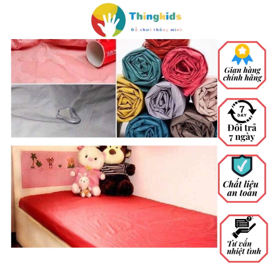 Ga chống thấm trơn m6 m8 2m2 đủ mầu các loại - Thingkids