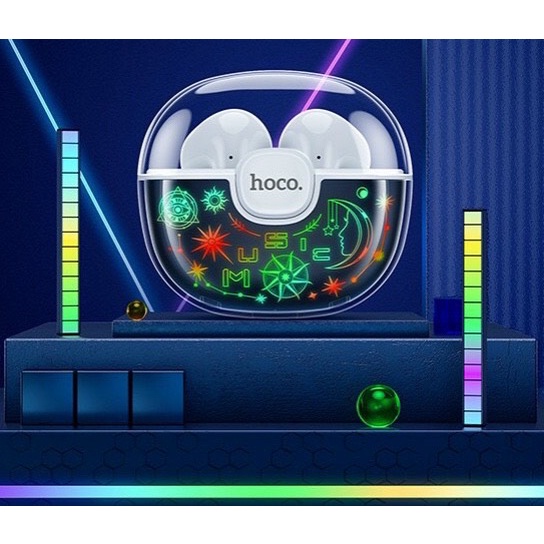 Tai nghe Bluetooth không dây 2 tai nhỏ gọn đốc sạc đổi nhiều màu Hoco V5.13 True Wireless