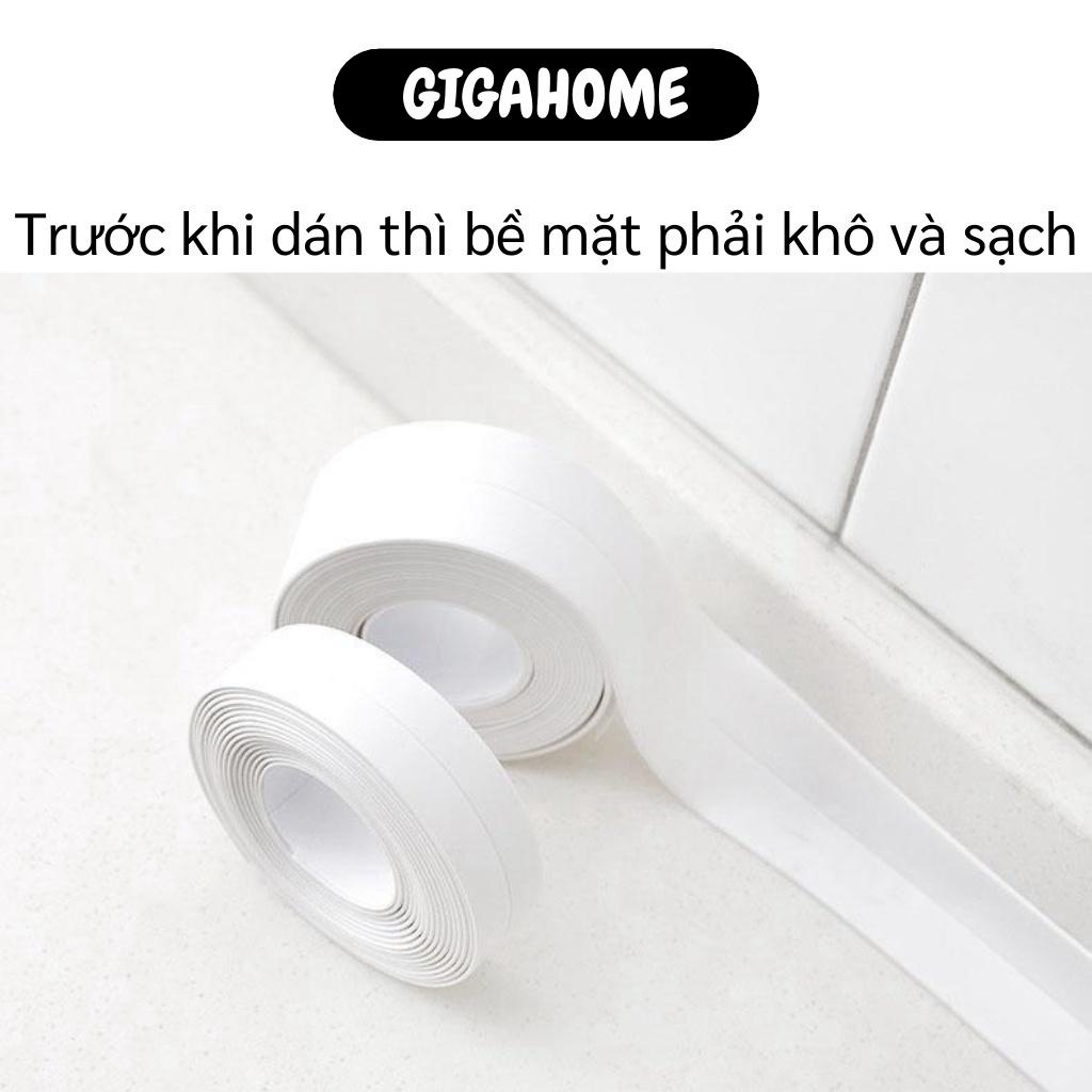 Keo Dán Chống Thấm GIGAHOME Cuộn Keo Dán Viền Bảo Vệ Bếp Chống Ố Vàng Các Khe Hở  4658