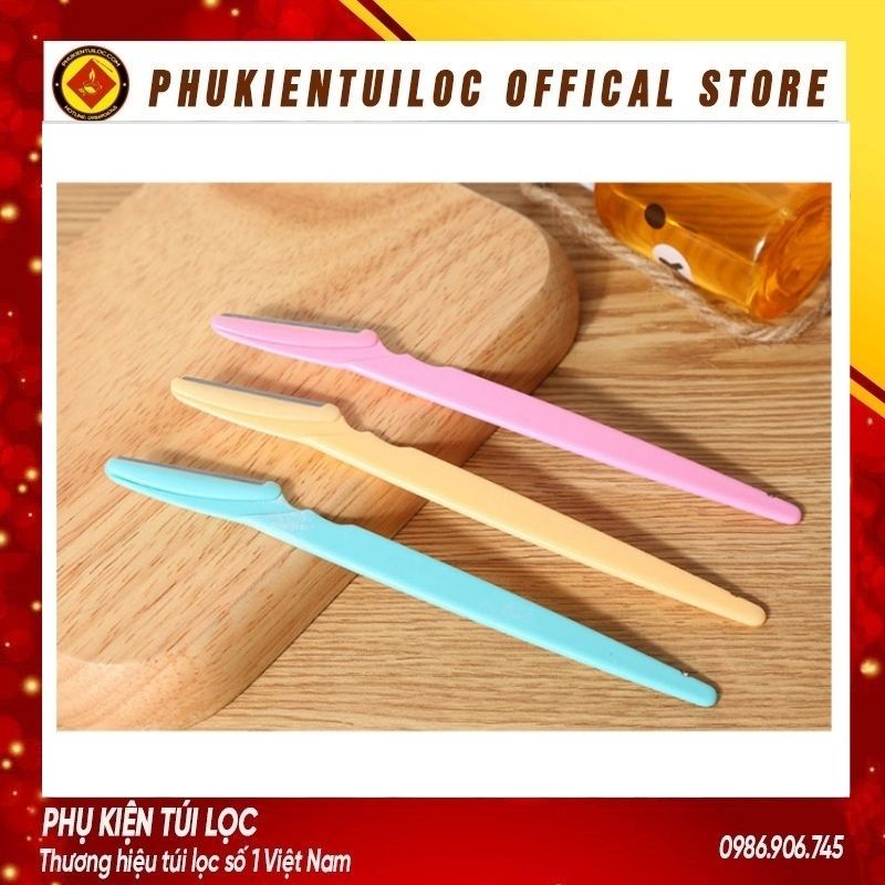 Dao Cạo Tỉa Lông Mày - Tỉa Khuôn Mày - Chân Mày Bạn Nữ Ailin - Tặng Kèm 2 Lưỡi Dao- Phukientuiloc.com