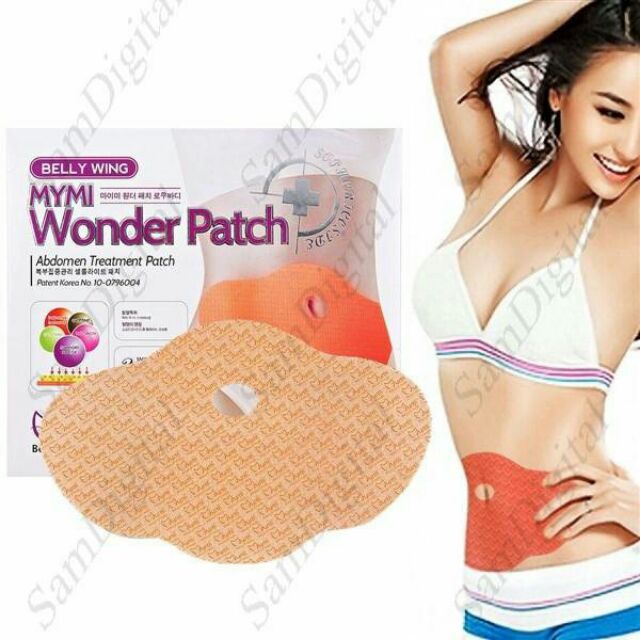 Miếng dán tan mỡ MyMi Wonder Patch(hộp 5 miếng)