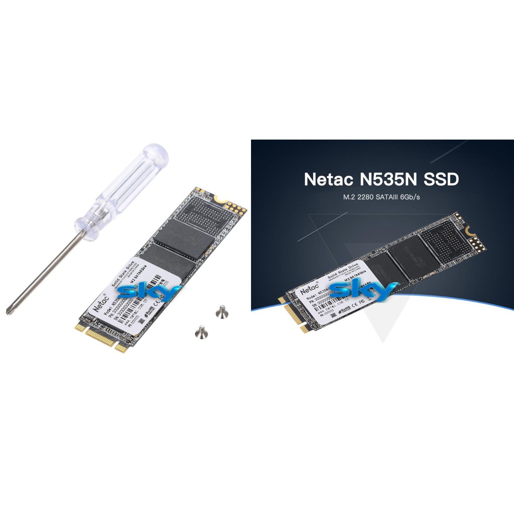  SSD Netac M.2 SATA 128GB SATA3 6Gb/s Chính Hãng Dùng Cho Laptop PC - Bảo hành 36 tháng | WebRaoVat - webraovat.net.vn