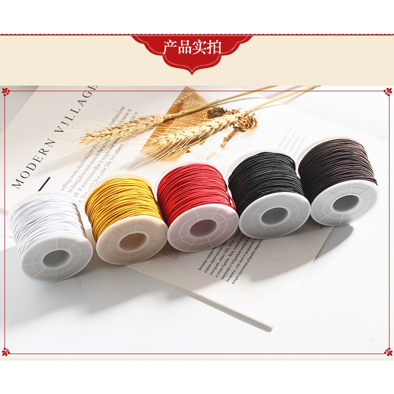 Cuộn Dây Cước Co Giãn 0.8-1.5mm Tự Làm Nữ Trang