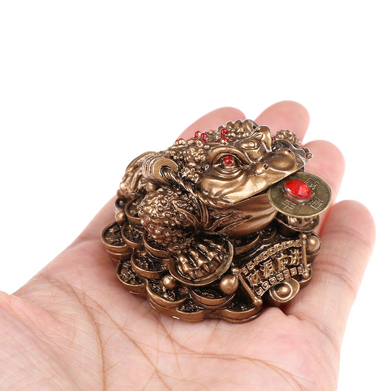 HL Chú Ếch May Mắn Trung Hoa Dùng Để Trang Trí