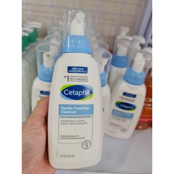 Sữa rửa mặt tạo bọt CETAPHIL Gentle Foaming Cleanser/Foaming Face Wash