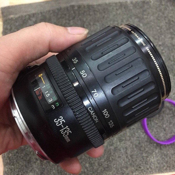 Ống kính Canon EF 35-135 có macro dùng cho Crop và Fullframe