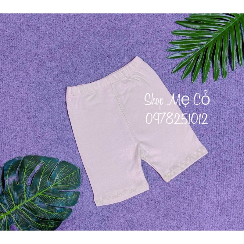Combo 3 Quần Ngố Thun Cho Bé Gái Thoải Mái Phối Đồ