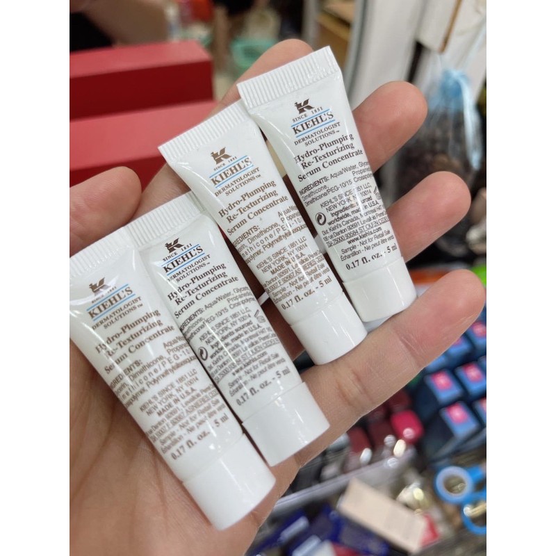 [𝔅𝔢𝔢❅] SERUM TINH CHẤT DƯỠNG ẨM KIEHLS HYDRO PLUMPING RE- TEXTURIZING [𝔅𝔢𝔢❅]