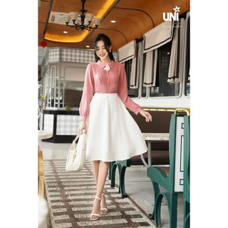 Sơ Mi Nữ Công Sở Đính Hoa Cao Cấp 2A943- UNI KOREAN FASHION