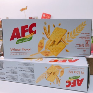 Bánh mặn AFC vị lúa mì 8 gói 200g