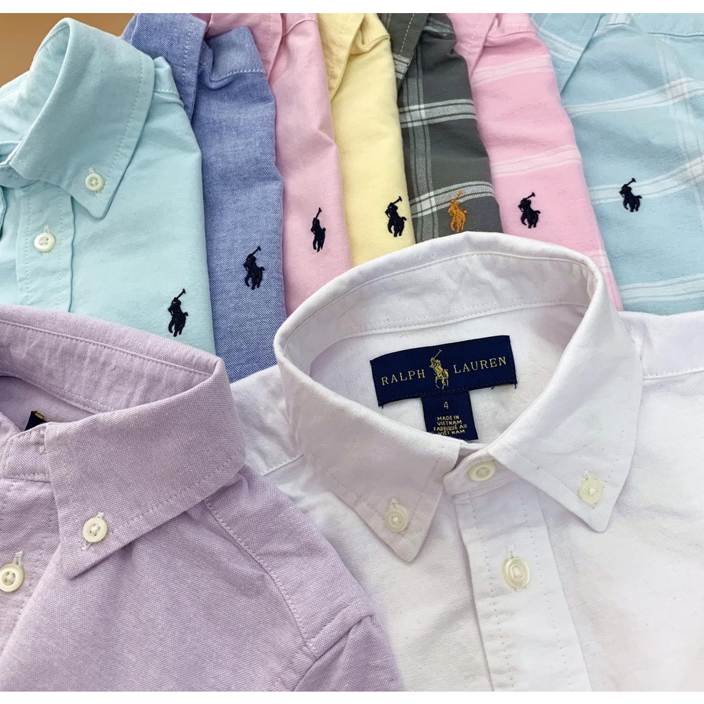 Áo sơ mi tay ngắn bé trai RALPH LAUREN