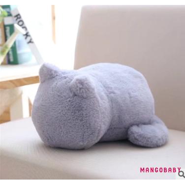 Gối Nhồi Bông Hình Mèo Hoạt Hình Đáng Yêu