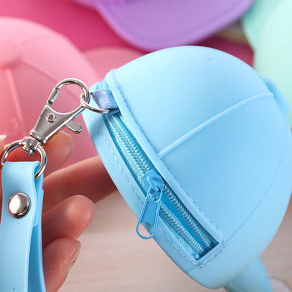 Ví Đựng Tiền Xu Hình Nón Lưỡi Trai Mini Phong Cách Hàn Quốc