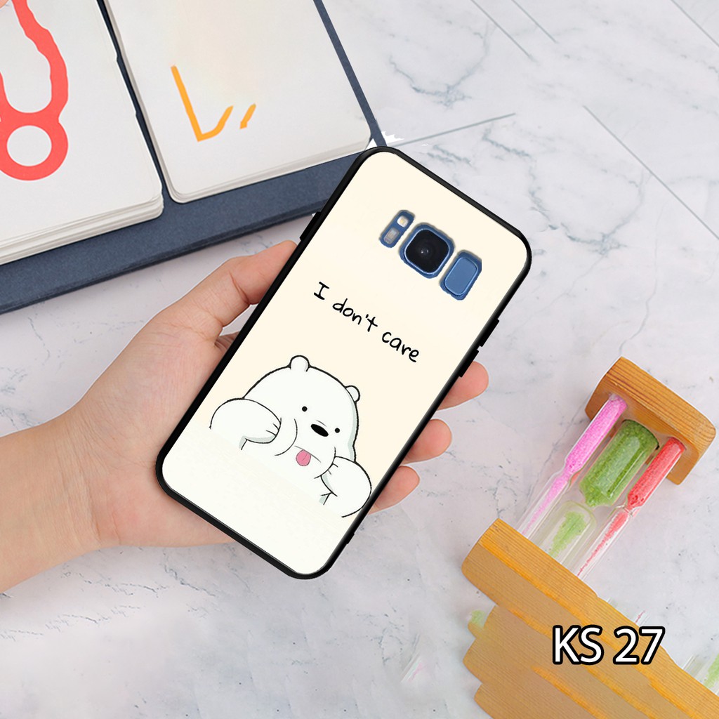 Ốp lưng Samsung S8/S8 Plus/S9/S9 Plus in hình gấu Bear siêu đẹp siêu bền , giá rẻ_KINGSTORE.HN_Ốp SS S8/S8P/S9/S9P