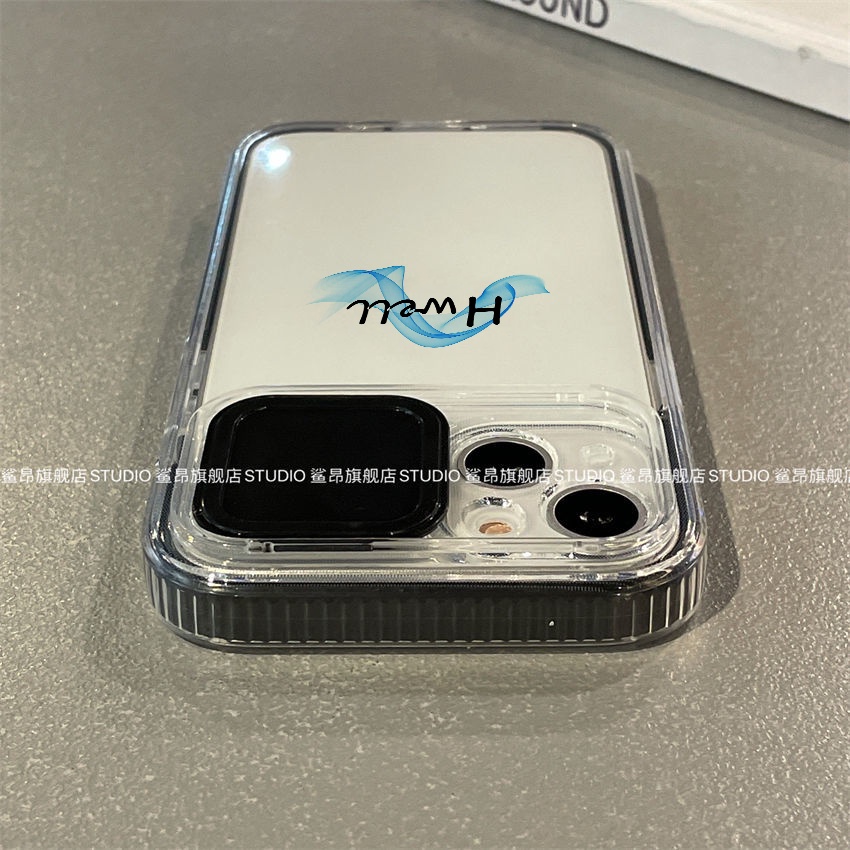 Ốp Điện Thoại Trong Suốt Chống Rơi Bảo Vệ Camera 2 Trong 1 Cho Iphone13 Iphone12 Iphone11/X/12Promax