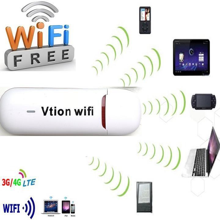 SHOP SALE SIÊU VÍP GIÁ CỰC ƯU ĐÃI Usb 3G Phát Wifi Vtion Hifi5s tốc độ 7.2 Mbps dùng đa mạng